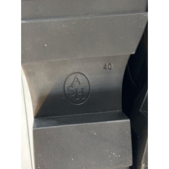 Ash Women's Size 40M Moody Leather Combat Boots Black - Picture 9 of 12